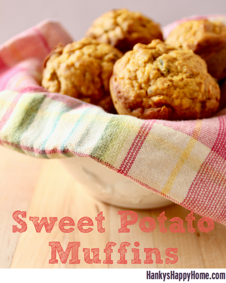 Sweet Potato Muffins are made with yummy sweet potatoes and sweetened with all-natural date paste.