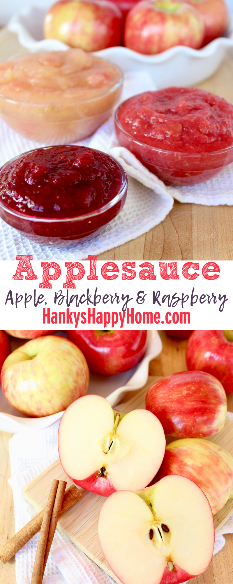 This Applesauce makes a healthy and sweet snack for toddlers (and parents) without added sugar!