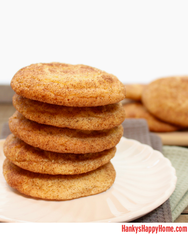 These Snickerdoodles are soft & light with a crispy cinnamon crust & slightly tangy flavor.